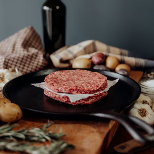 75% Lean Beef Patties - 2 (6 oz) patties