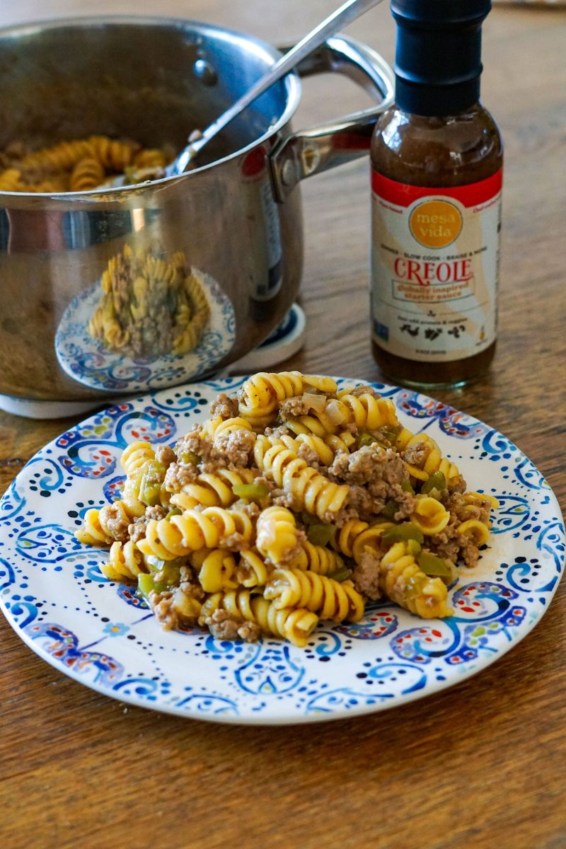 Homemade Hamburger Helper Creole Mesa de Vida