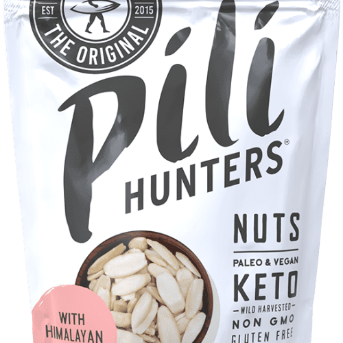 pili hunters nuts with himalayan salt