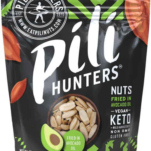 pili hunters nuts fried in avocado oil, keto nuts