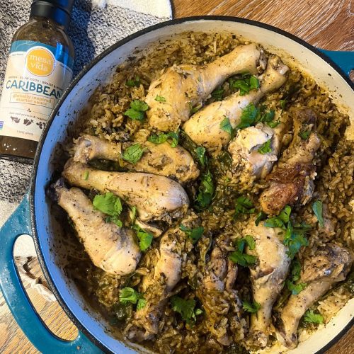 chicken and rice skillet Mesa de Vida