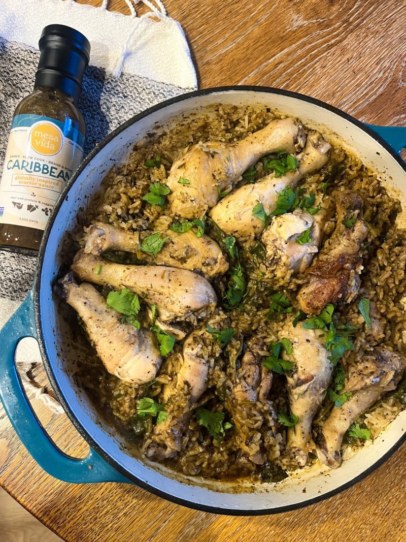 chicken and rice skillet Mesa de Vida