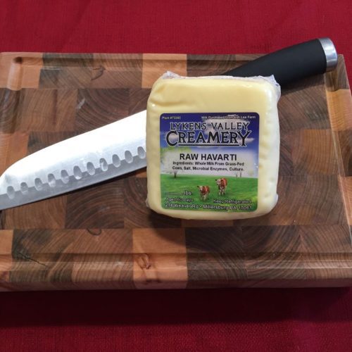 raw grass fed havarti cheese 105 oz