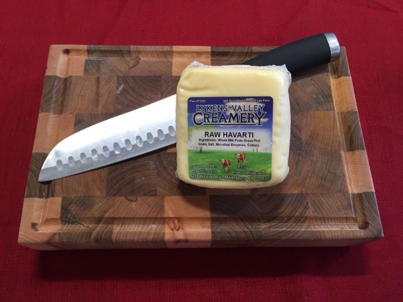 raw grass fed havarti cheese 105 oz