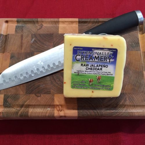 raw grass fed jalapeno cheese 105 oz