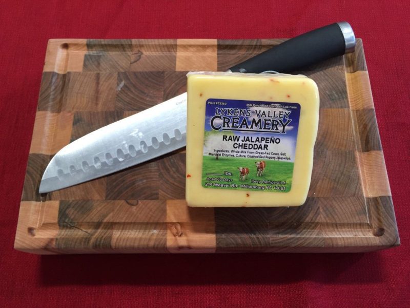 raw grass fed jalapeno cheese 105 oz